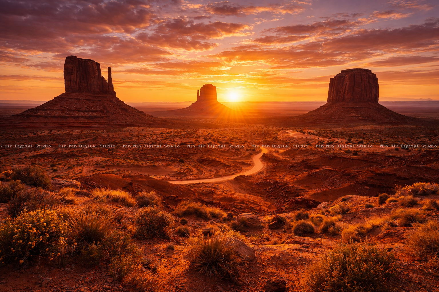 Golden Hour Desert 3