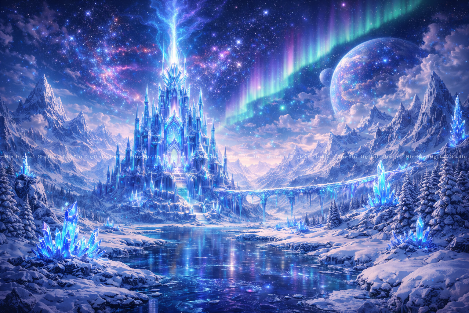 Frozen Aurora Peaks 5