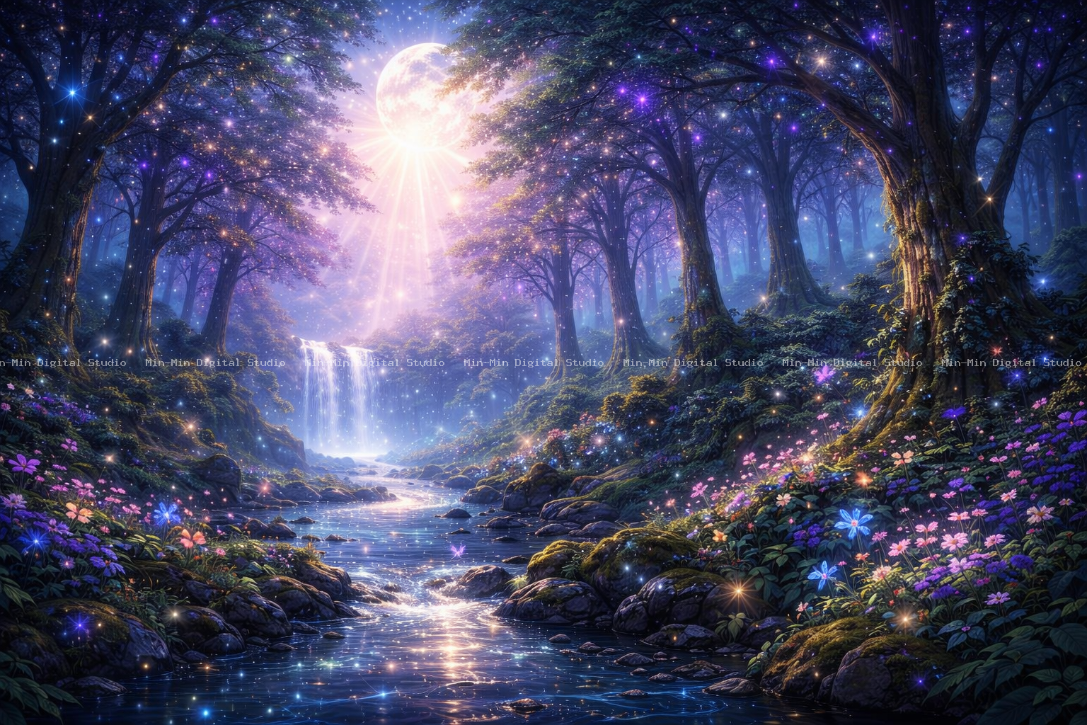 Celestial Forest Light 2