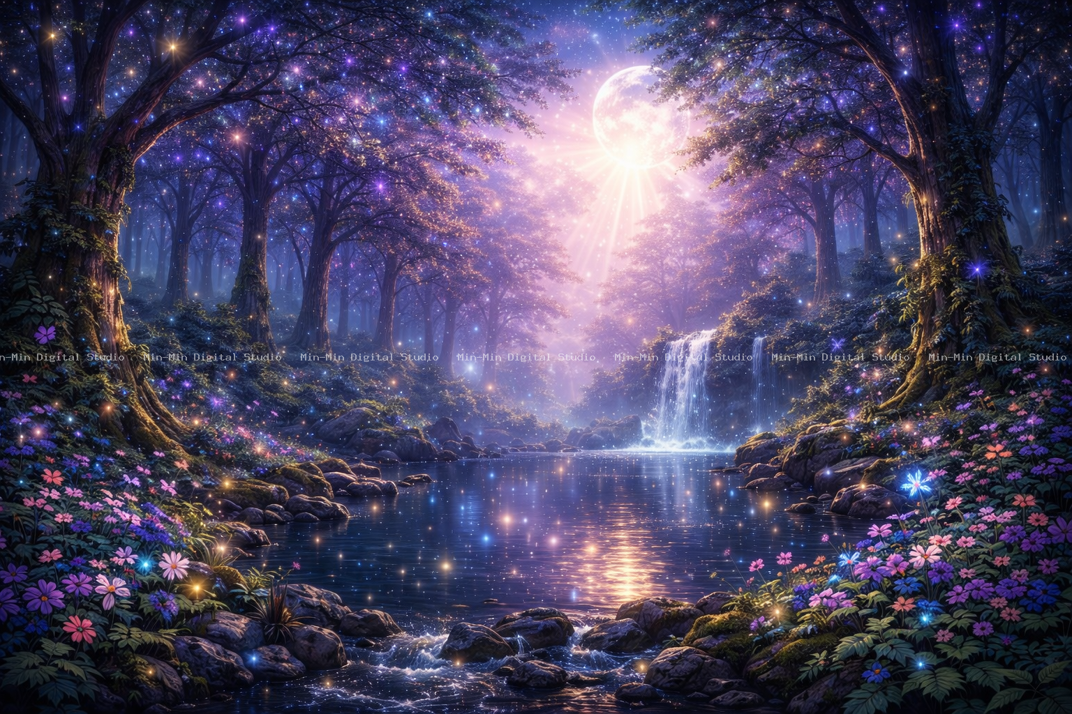 Celestial Forest Light 3