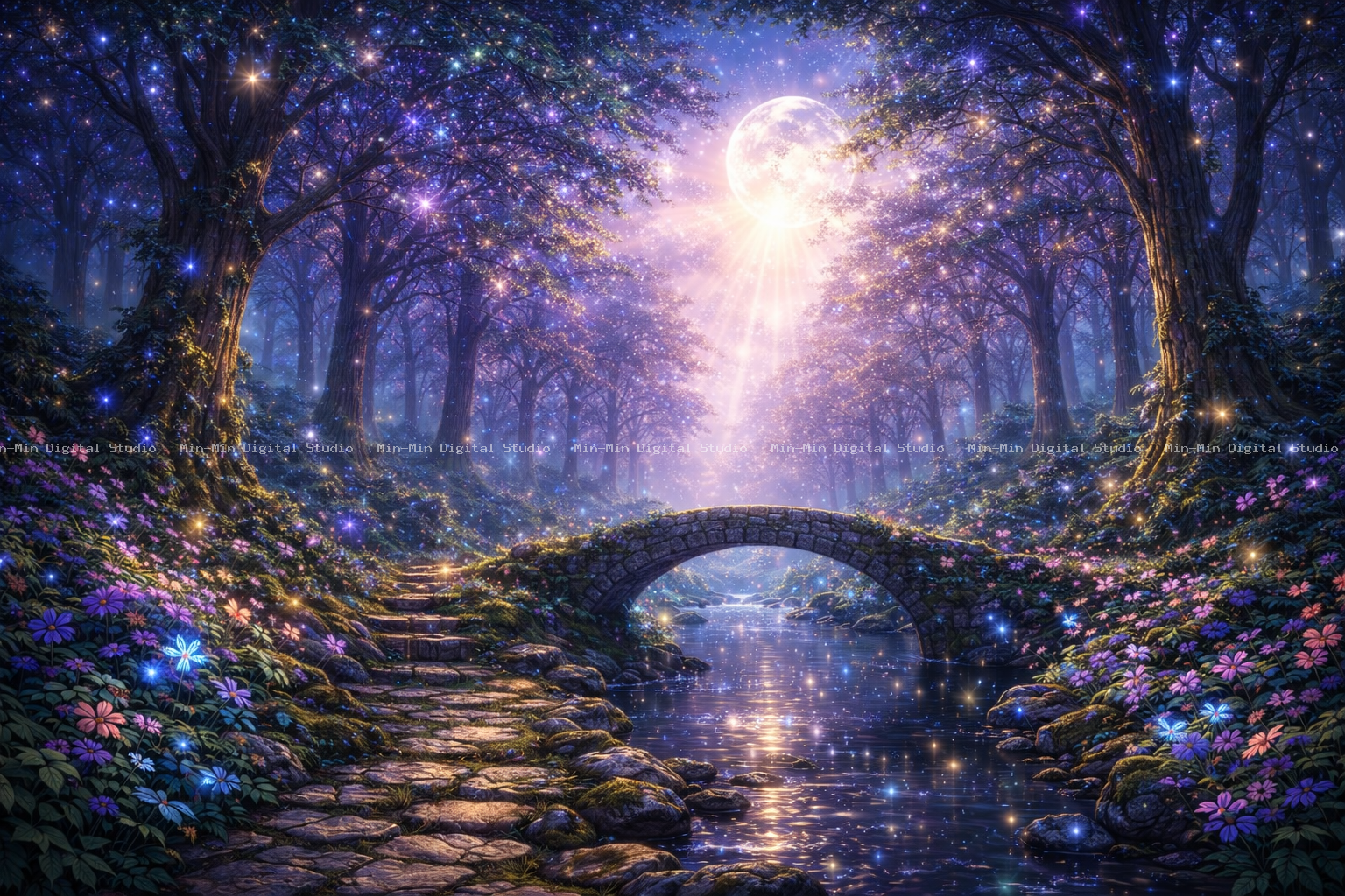 Celestial Forest Light 4