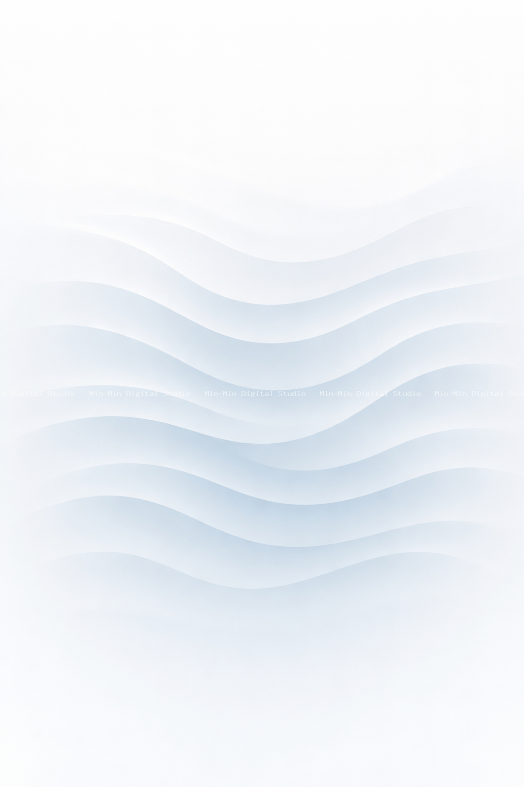 Gentle wave pattern — fading at top & bottom